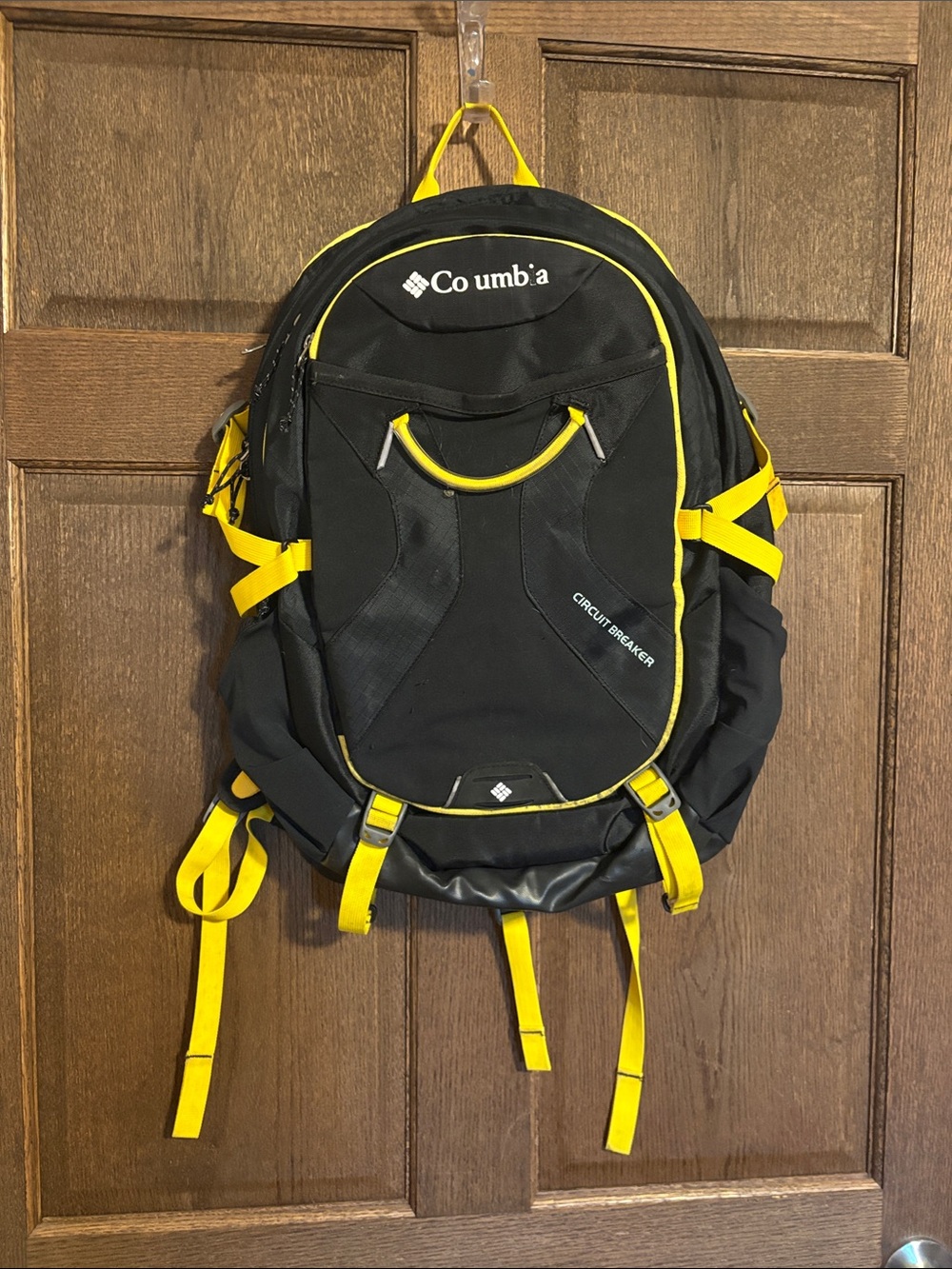 Columbia Black and Yellow Circuit Breaker Backpack - Men's